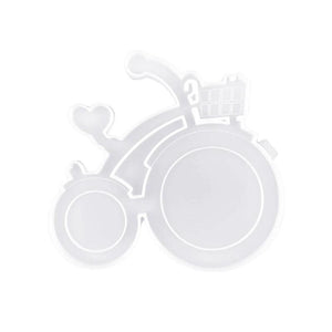 Bicycle Photo Frame Resin Mould DIY Desktop Decoration
