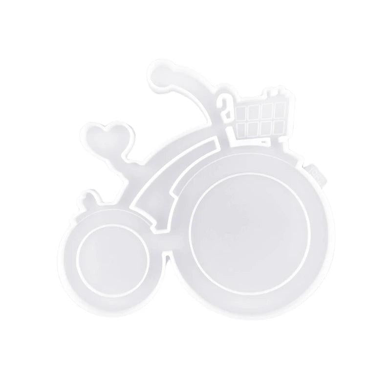 Bicycle Photo Frame Resin Mould DIY Desktop Decoration