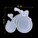 Bicycle Photo Frame Resin Mould DIY Desktop Decoration