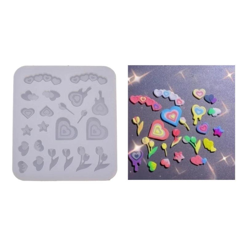 Resin Shaker Molds for DIY Pendant Charms Jewelry Making
