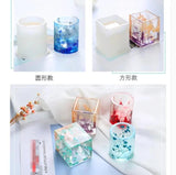 DIY Storage Pen Holder Silicone Mold for Jewelry Making