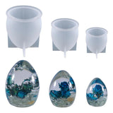 DIY Crystal Epoxy Resin Mold - Big Egg Mold for Night Light Silicone Mold