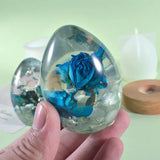 DIY Crystal Epoxy Resin Mold - Big Egg Mold for Night Light Silicone Mold