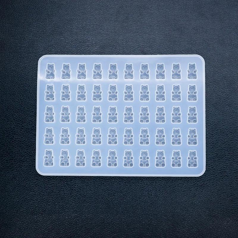 Assorted Silicone Bears Mold For Epoxy Resin Jewelry Making Crafts