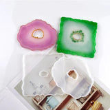 3pcs Red Wine Rack Resin Mold Set Cup Holder Coaster Tray Silicone Mould
