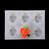 Silicone Molds Rose Flower DIY Epoxy Resin Mould for Jewelry Making