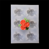 Silicone Molds Rose Flower DIY Epoxy Resin Mould for Jewelry Making
