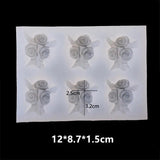 Silicone Molds Rose Flower DIY Epoxy Resin Mould for Jewelry Making