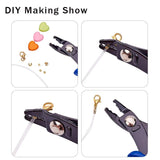 Steel Jewelry Crimper Pliers for Crimp Beads, Needle Nose Pliers F70
