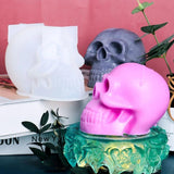 Halloween Skull Shape Silicone Mold for DIY Resin Casting