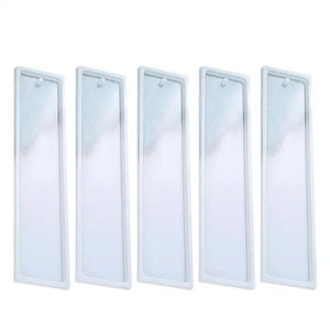6PCS Silicone DIY Bookmark Casting Mould DIY Craft Silicone Mold