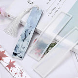 6PCS Silicone DIY Bookmark Casting Mould DIY Craft Silicone Mold