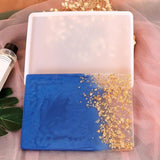 Silicone Casting Epoxy Molds DIY Resin Tray Coaster Jewelry Findings Tools