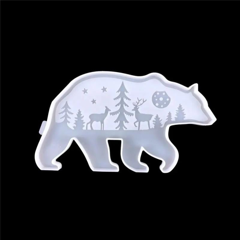 DIY Animal Ornaments Epoxy Resin Mold for Home Desk Decor Crafts