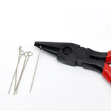 Round Nose and Concave Pliers Beading Jewelry Tool DIY Stainless Steel