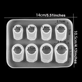 DIY Crystal Epoxy Ring Silicone Mold for UV Resin Jewelry