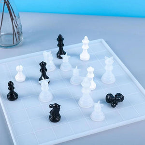 Chess Checkerboard Resin Mold Silicone Mould