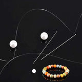 47Pcs Seed Beading Needles Thin Long Needle Jewelry Making