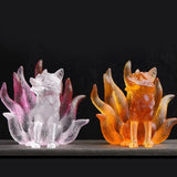 Nine-Tailed Foxes Silicone Mold for Resin Jewelry Diy Crafts