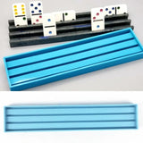 Domino Tray 3-Layer Epoxy Resin Mold Silicone DIY Crafts Casting Tool