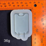 Silicone Bag Quicksand Epoxy Mold Resin Shaker Pendant Keychain DIY Jewelry