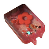Silicone Bag Quicksand Epoxy Mold Resin Shaker Pendant Keychain DIY Jewelry