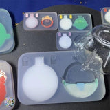 Quicksand Shaker Crystal Epoxy Resin Mold DIY Hanging Pendant Silicone Mould