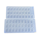 Three-dimensional Mold Syllable Chess Puzzle DIY Crystal Epoxy Mold