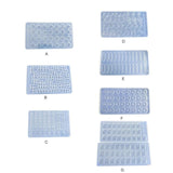 Three-dimensional Mold Syllable Chess Puzzle DIY Crystal Epoxy Mold
