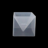 Pyramid Silicone Mould Resin Craft Jewelry Crystal Mold Dropship