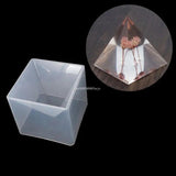Pyramid Silicone Mould Resin Craft Jewelry Crystal Mold Dropship