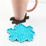 Honeycomb Coaster Silicone Mold Epoxy Resin Mold Jewelry Tools DIY Handcraft