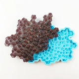 Honeycomb Coaster Silicone Mold Epoxy Resin Mold Jewelry Tools DIY Handcraft