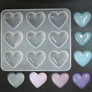 Heart Shape Silicone Cake Mold for DIY Chocolate Baking Decoration