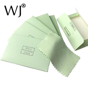 Buckskin Velvet Jewelry Cleaning Cloth 7*9cm Silver Platinum Cleaner