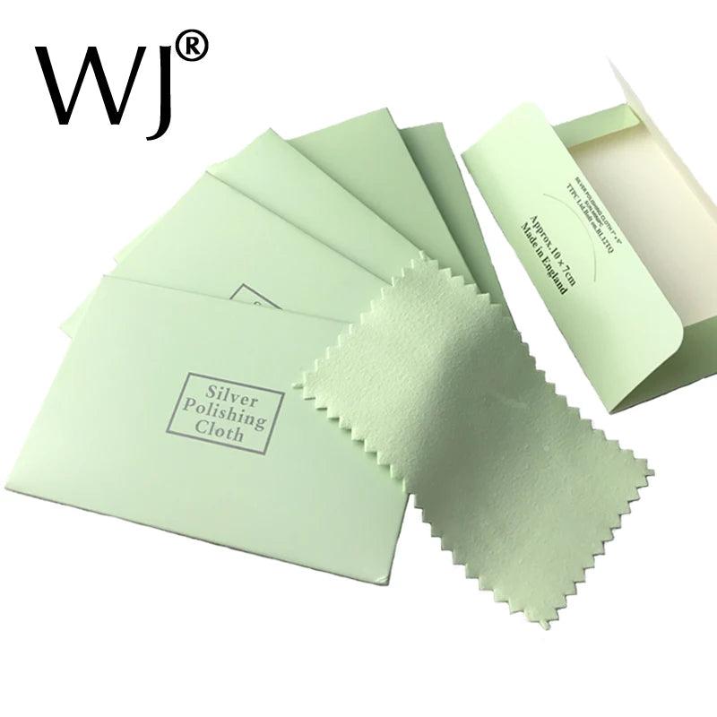 Buckskin Velvet Jewelry Cleaning Cloth 7*9cm Silver Platinum Cleaner