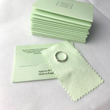 Buckskin Velvet Jewelry Cleaning Cloth 7*9cm Silver Platinum Cleaner
