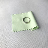 Buckskin Velvet Jewelry Cleaning Cloth 7*9cm Silver Platinum Cleaner