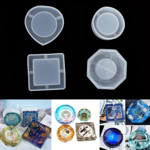 Transparent Epoxy Resin Mold for Jewelry Storage Box Crafts