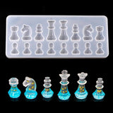International Chess Shape Silicone Resin Mold for Jewelry
