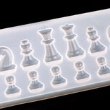 International Chess Shape Silicone Resin Mold for Jewelry
