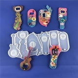 Violin Beer Bottle Opener Epoxy Mould DIY Casting Craft Accessories