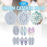 Dream Catcher Pendant Silicone Mould Epoxy Resin Mold DIY Decoration