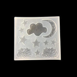 Bow Knot Moon Star Silicone Mold for Epoxy Resin Jewelry