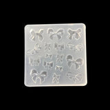 Bow Knot Moon Star Silicone Mold for Epoxy Resin Jewelry