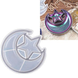 Moon Star Tray Resin Mold Crescent Moon Box Epoxy Silicone Casting Mold Tools