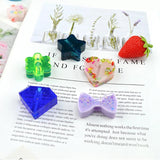Silicone Mold Flower Butterfly Straw Toppers Beach Party Decor DIY Craft Tools