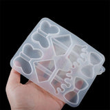 Silicone Mold Flower Butterfly Straw Toppers Beach Party Decor DIY Craft Tools