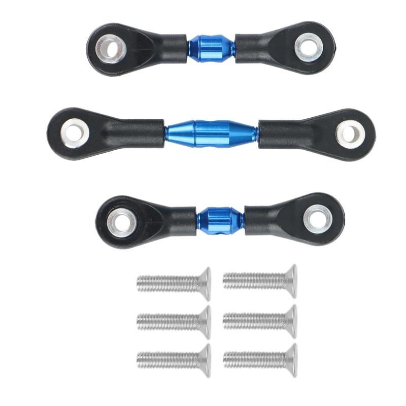 3Pcs Steering Link Rod for TT01 1/10 RC Car