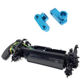 2Pcs Metal Front Suspension Arm Mount for XV-01 1/10 RC Car